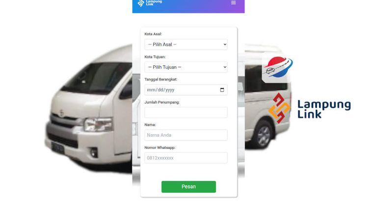 Lebih Praktis! Pesan Travel Indotranz Sekarang Juga Bisa Lewat Lampung Link! Lebih Praktis! Pesan Travel Indotranz Sekarang Juga Bisa Lewat Lampung Link!